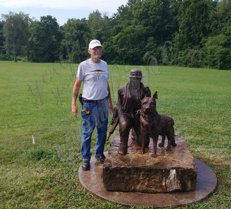 Bronze Soldier Statues