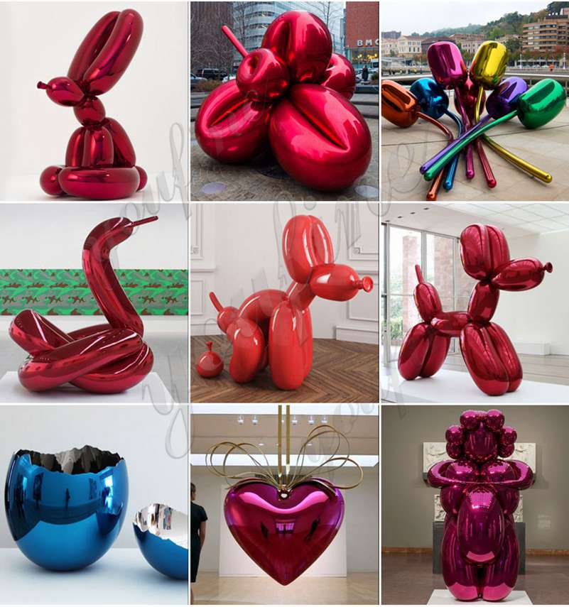 Jeff Koons’s balloon swan sculpture