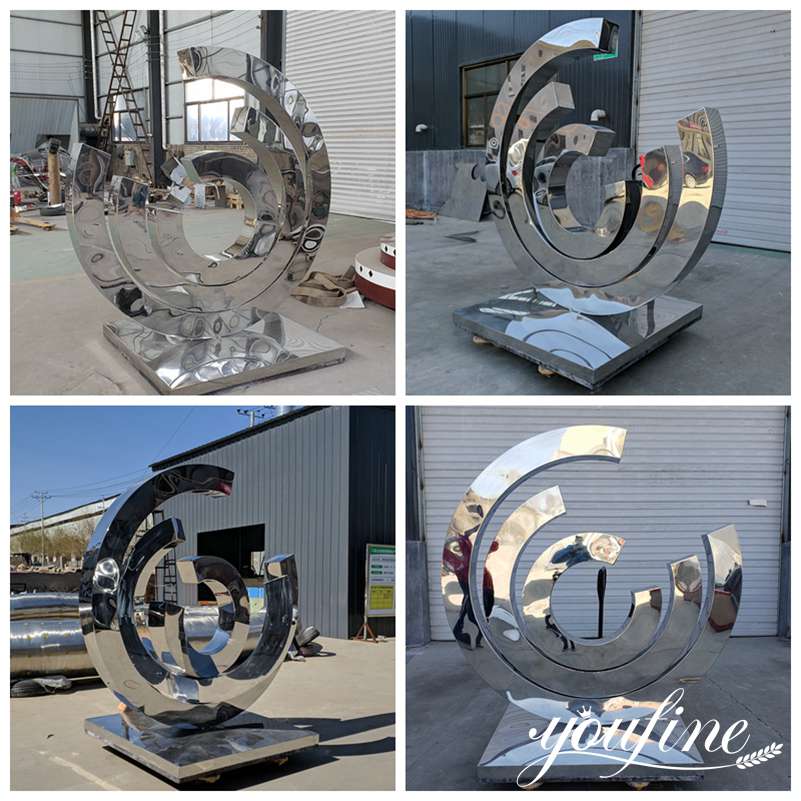 large metal garden sculptures