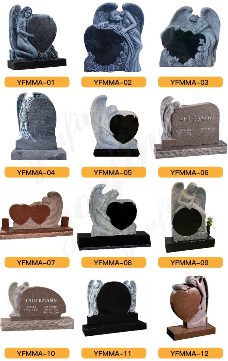 granite tombstone designs