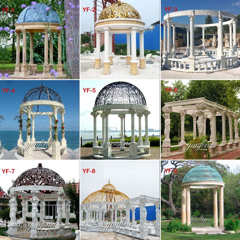 white gazebo