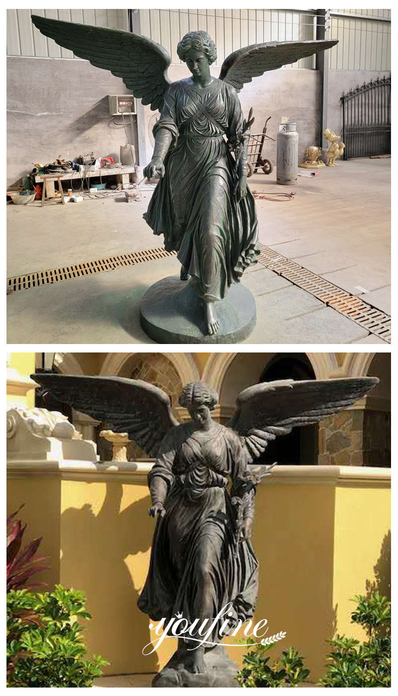 Bronze angel statue-YouFine Statue