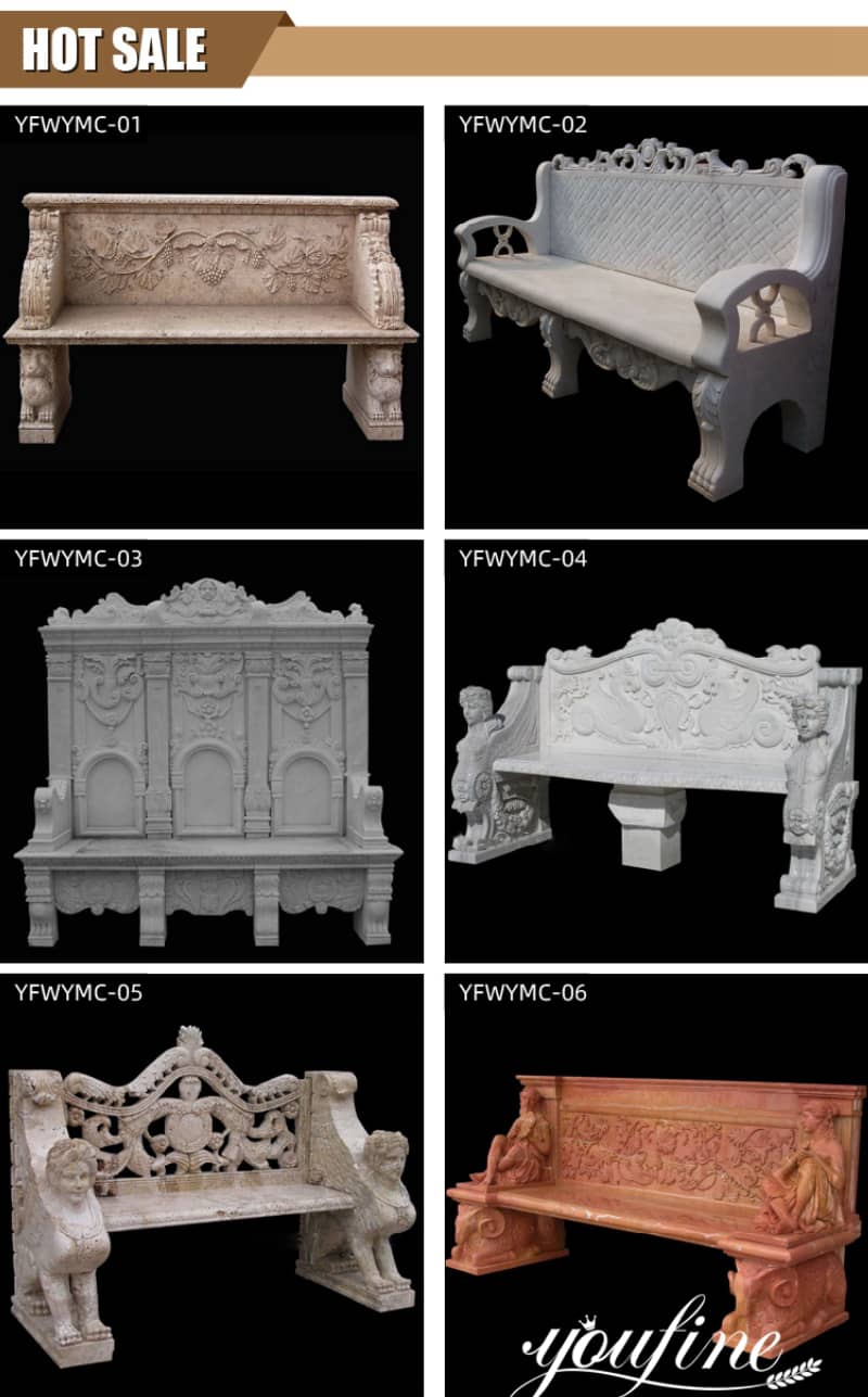 marble benches for sale