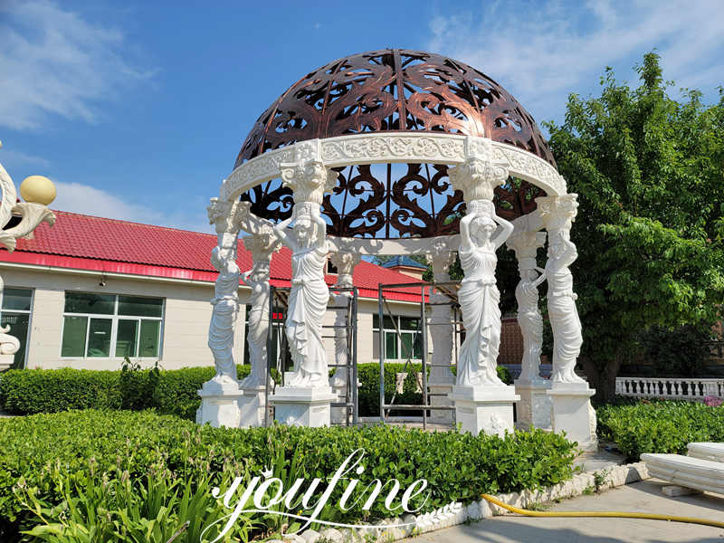 White gazebo-YouFine Sculpture