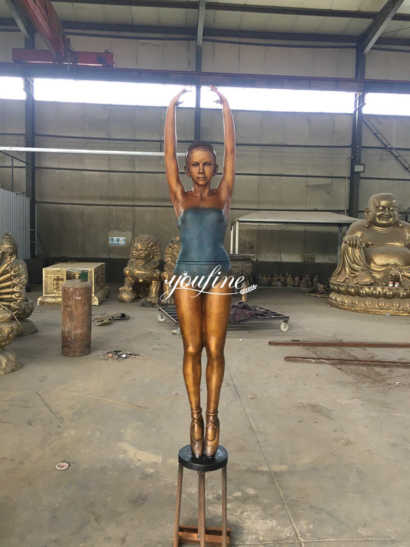 ballerina fountain for sale-YouFine Sculpture