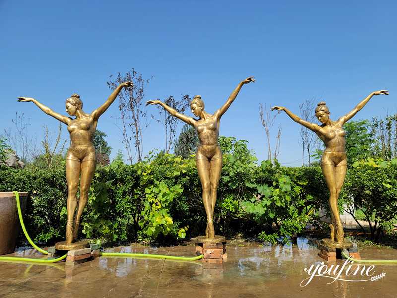 dancing ballerina fountain