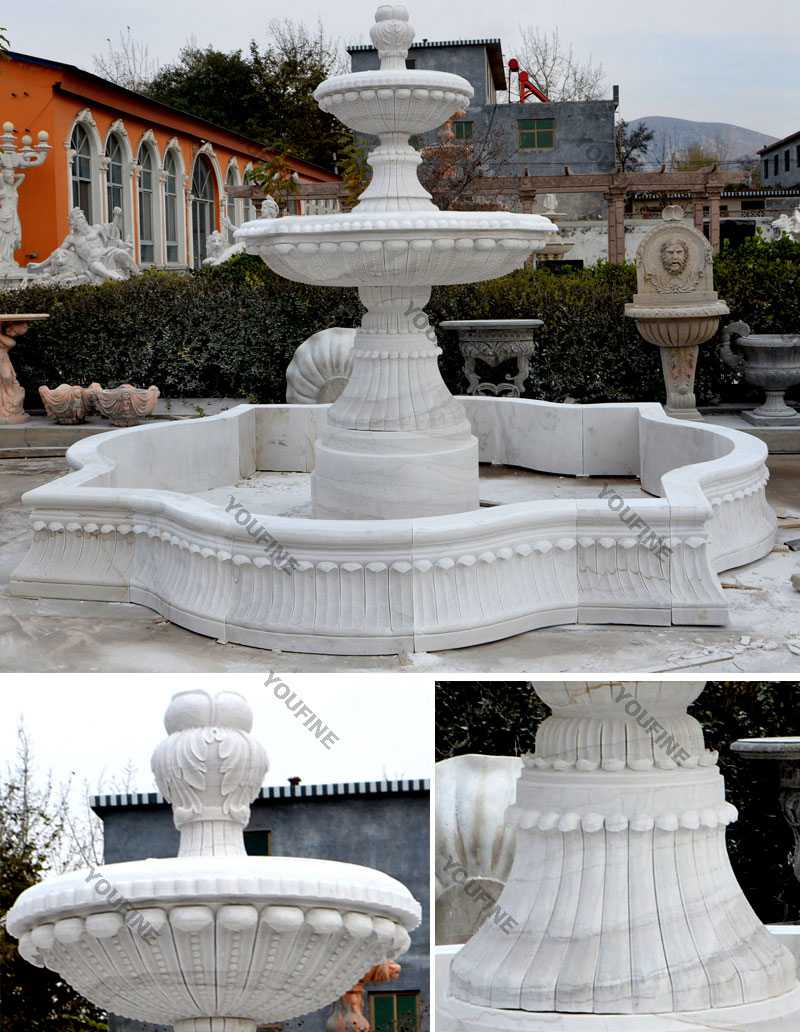 marble fountain