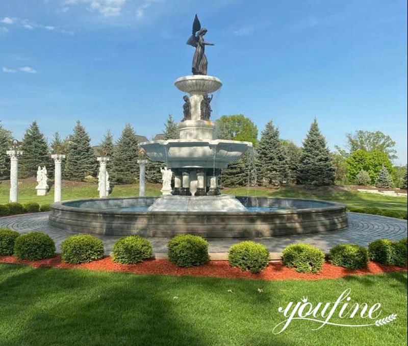 marble fountain