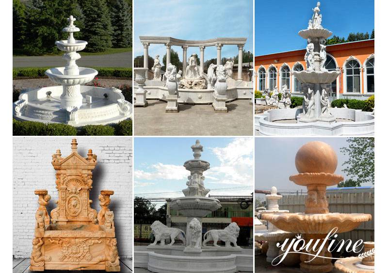 marble water fountain for sale