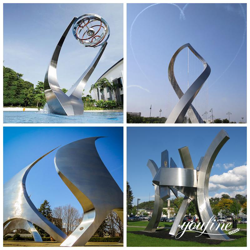 abstract outdoor sculptures