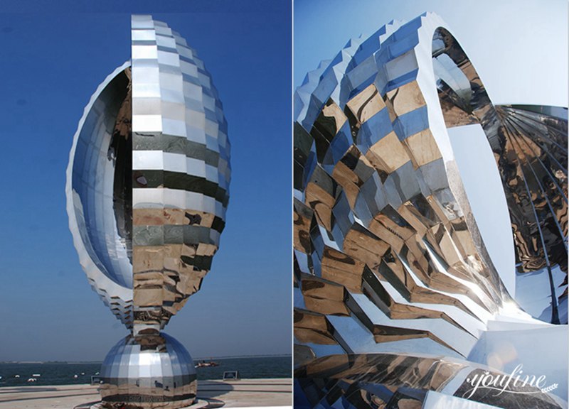 large metal sculpture