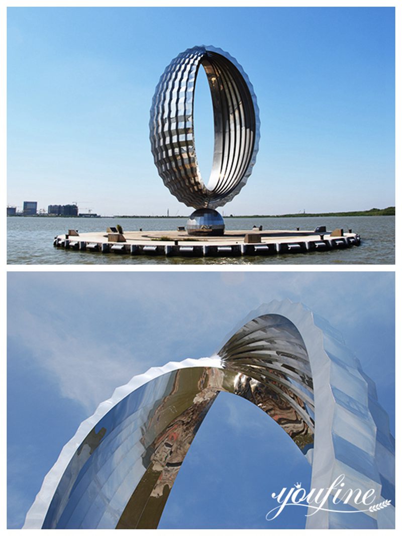 large metal sculptures