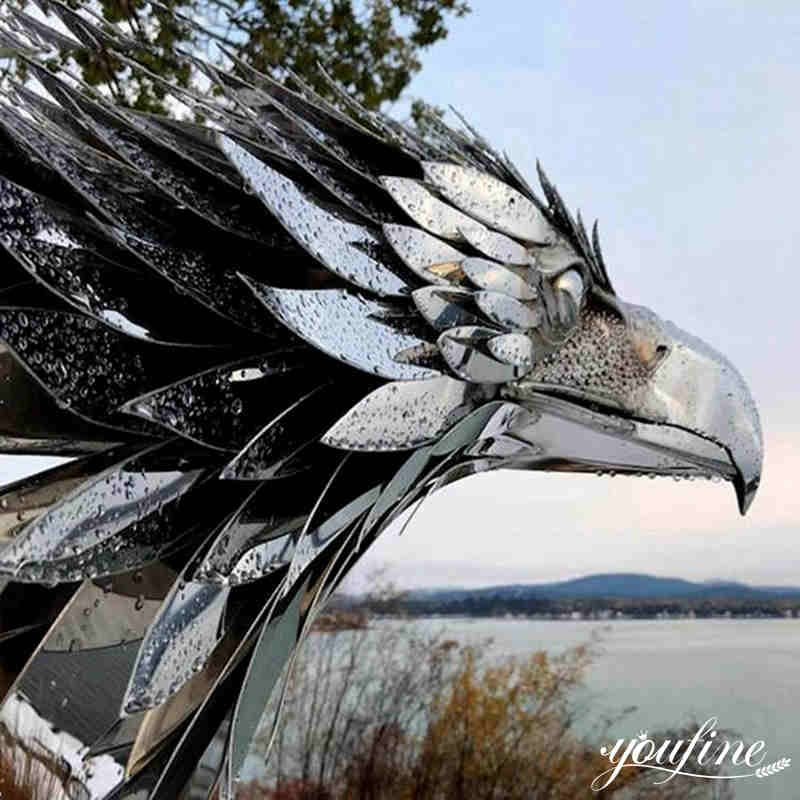 metal eagle sculpture supplier