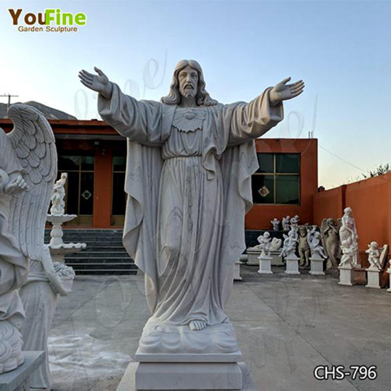 marble Jesus statue