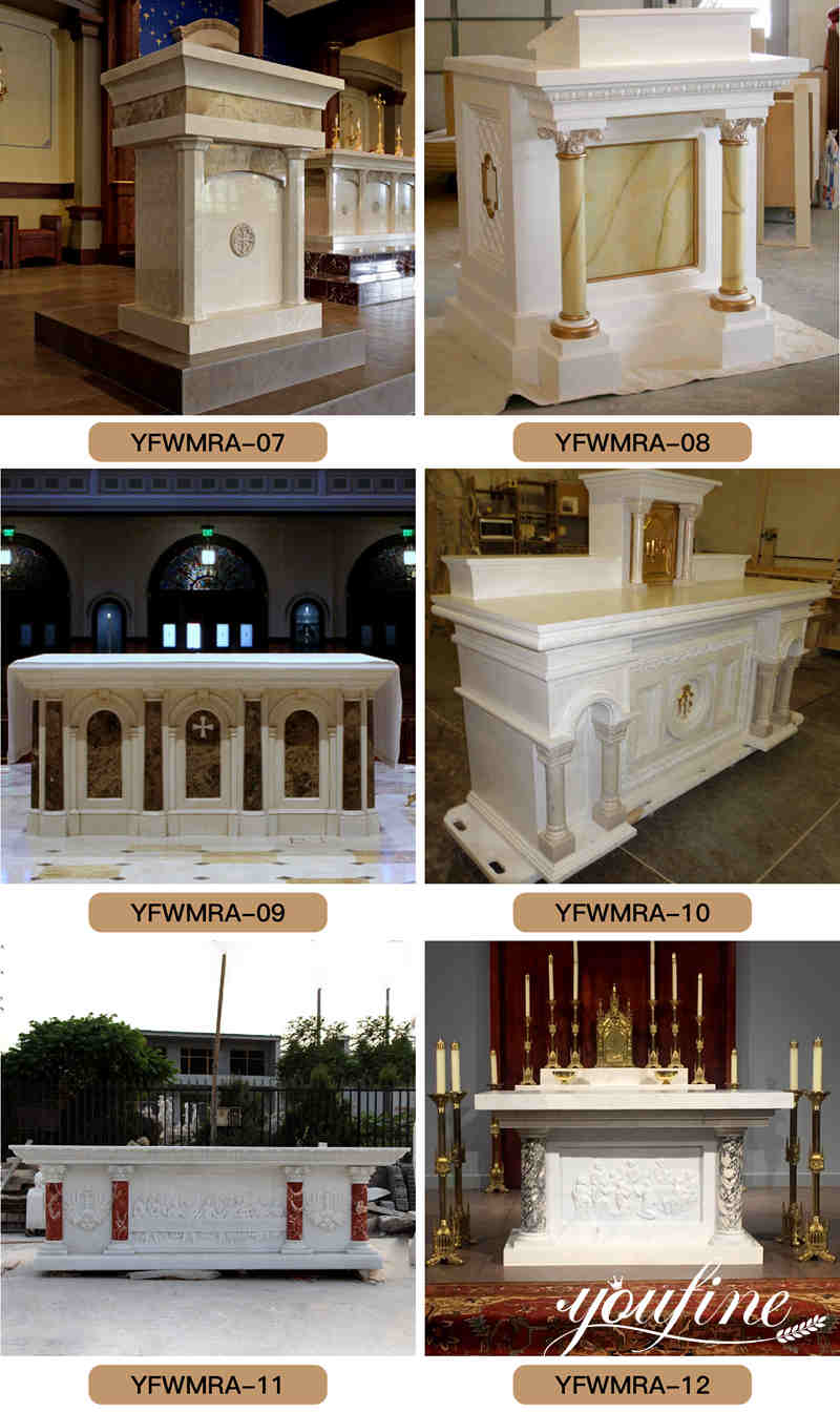 White Marble Altar