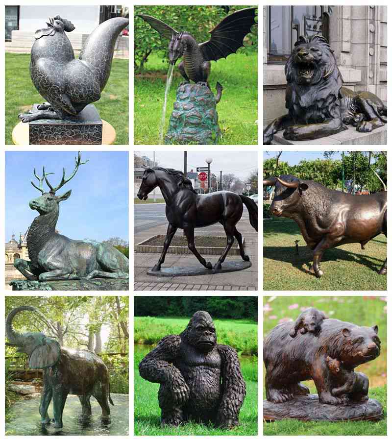 Large Outdoor Bronze Rabbit Statues Factory supplier