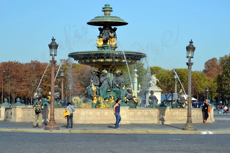 Antique bronze fountain -YouFine Sculpture