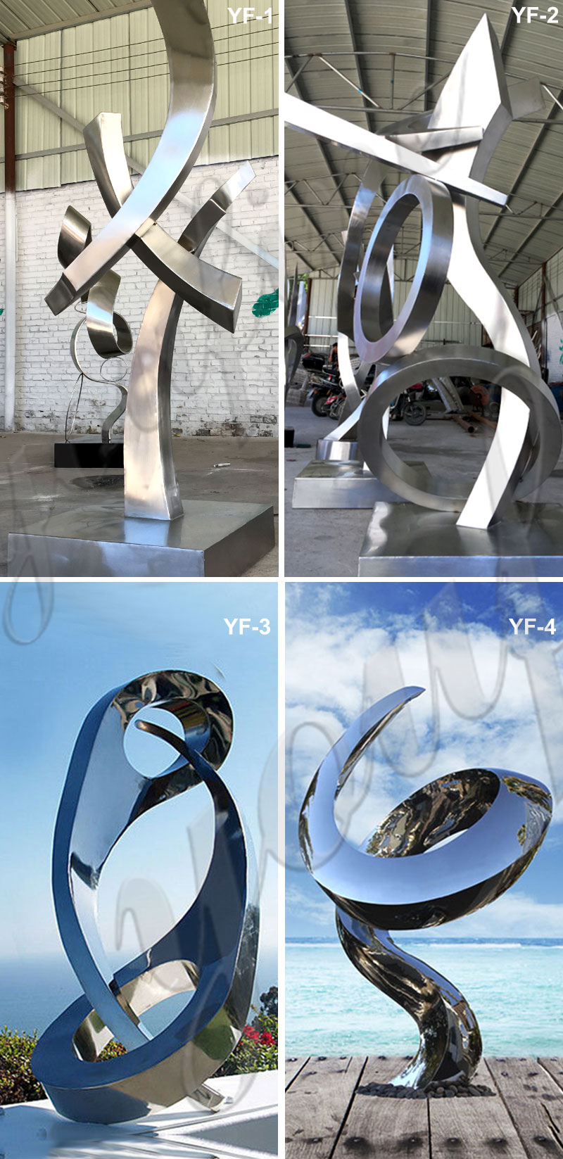 abstract garden sculpture-YouFine Sculpture