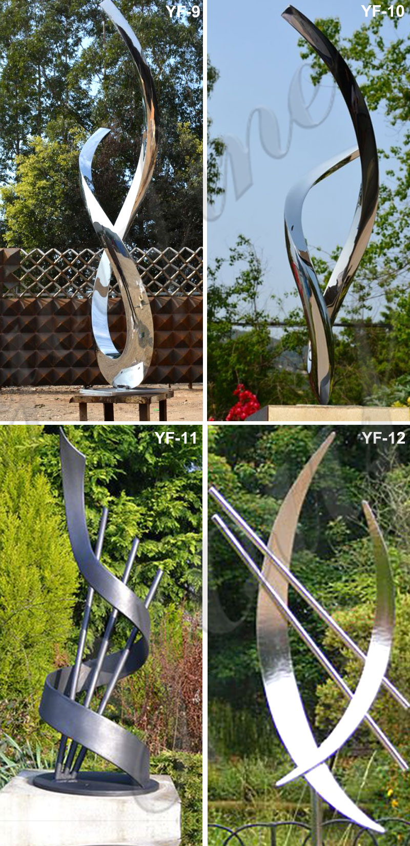 abstract garden sculpture-YouFine Sculpture.