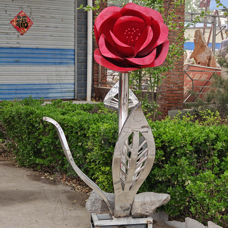 metal-rose-flower