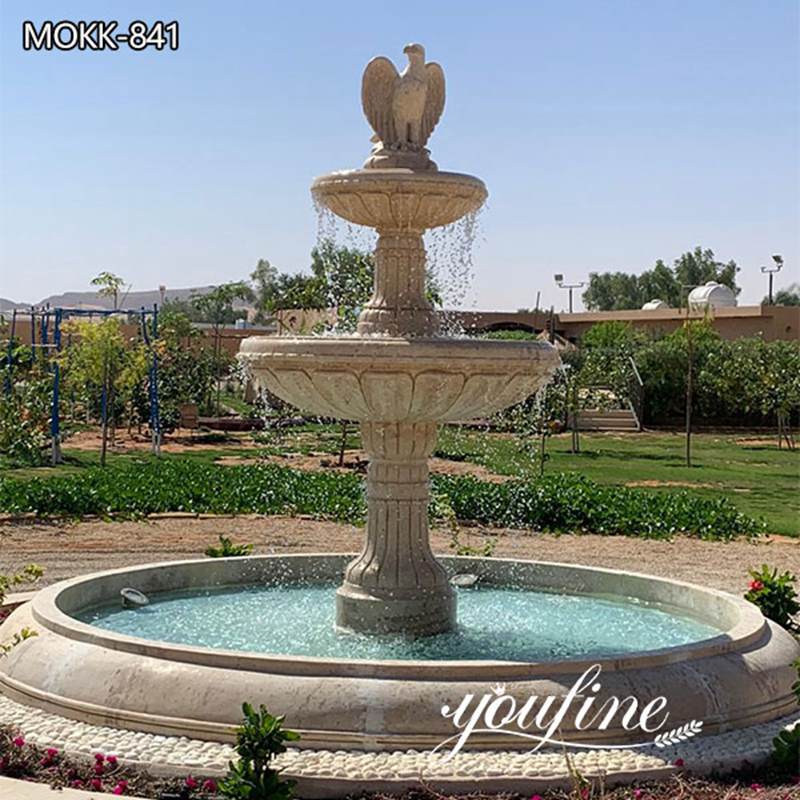 marble fountain for garden-YouFine Sculpture