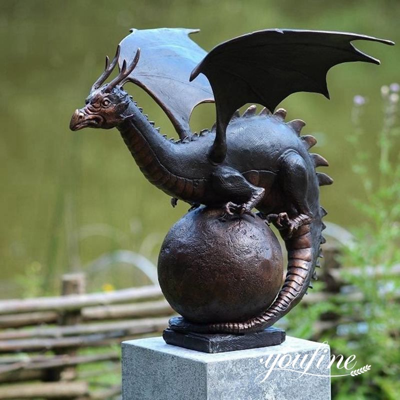 5. bronze western dragon -YouFine Sculpture