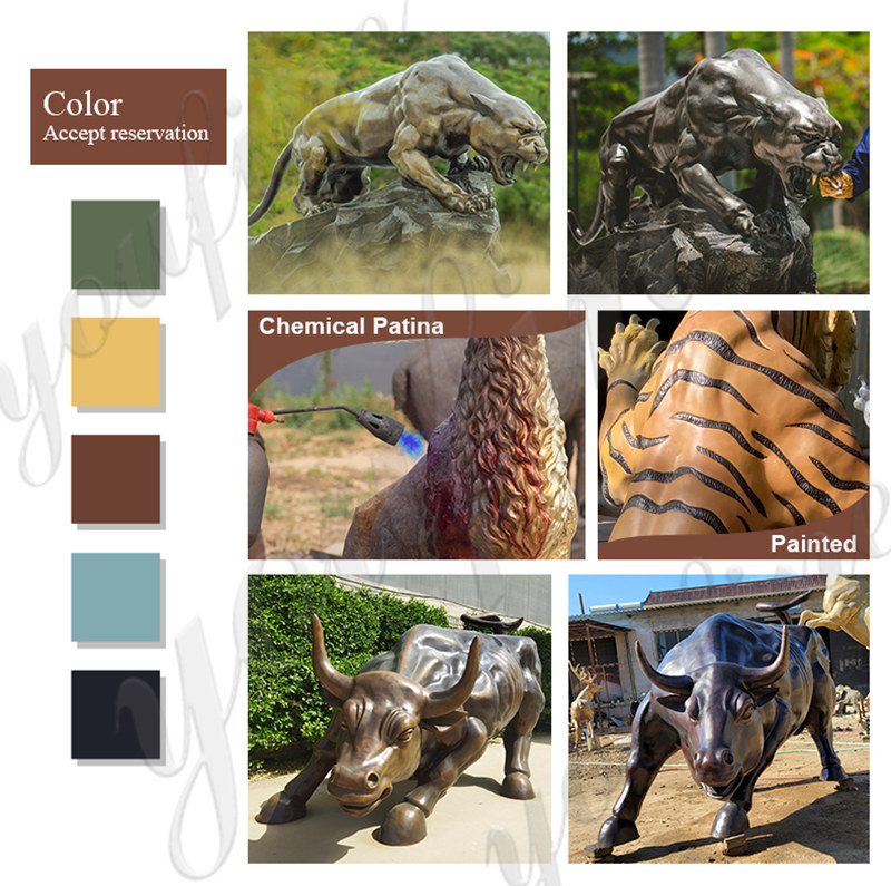 bronze animal coloring customization