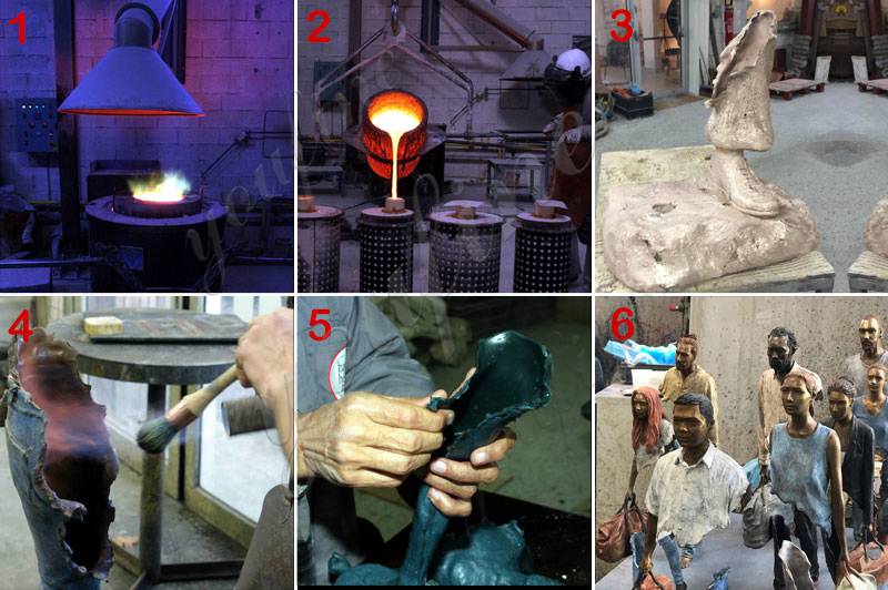 making of bronze figure statues-YouFine Sculpture