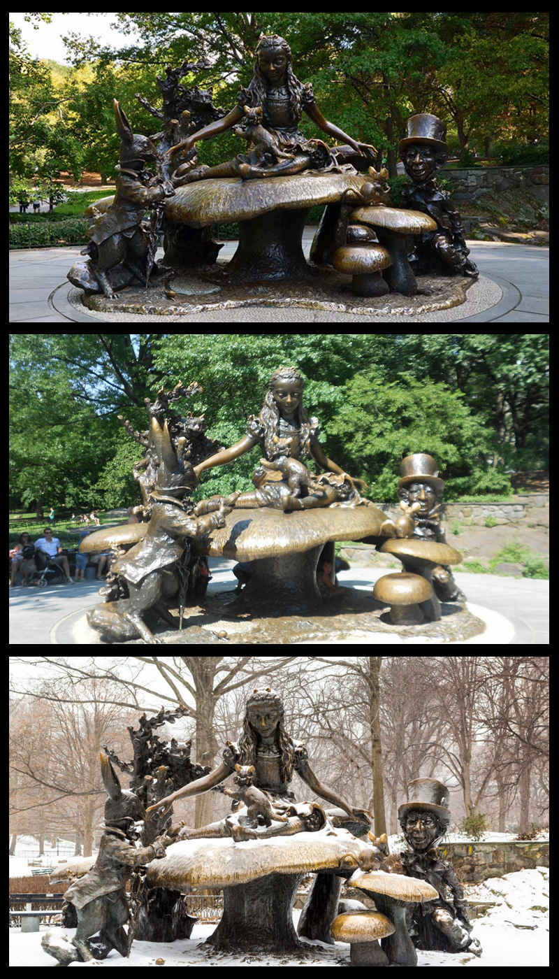 alice in wonderland statue-YouFine Sculpture