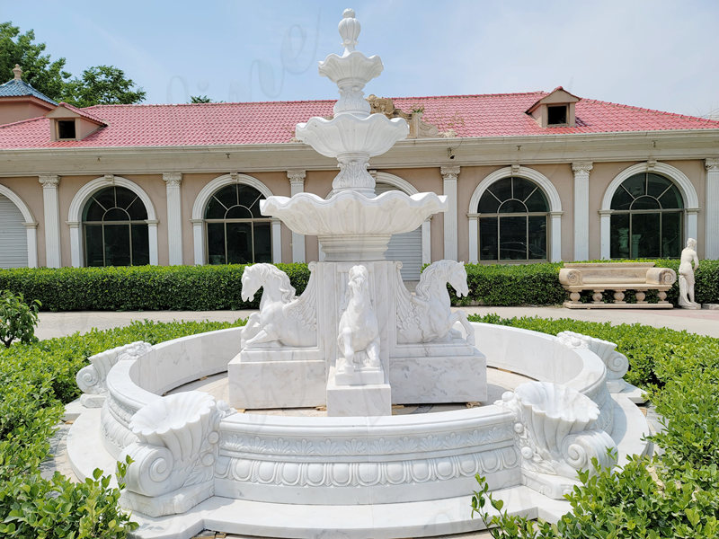 horse fountain