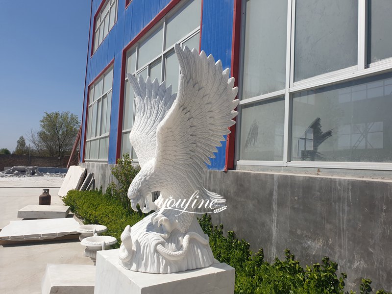 marble eagle statue-03-YouFine Sculpture