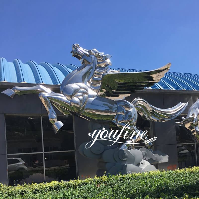 outdoor metal horse sculpture-01-YouFine Sculpture