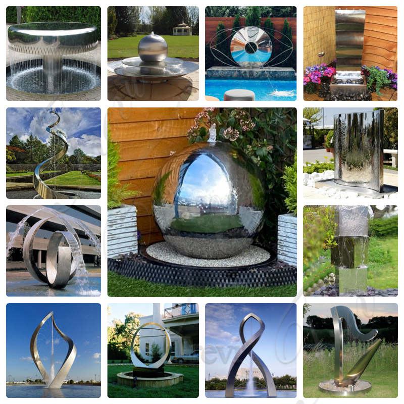 more metal fountains for sale