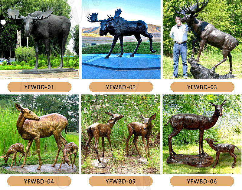 life-size-bronze-deer-statues-for-sale