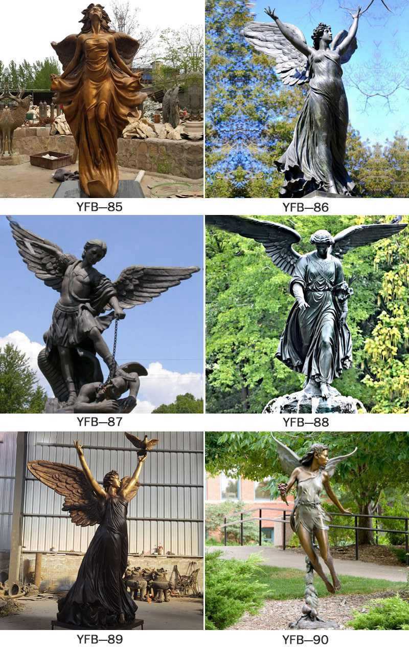 bronze angel statue (3)