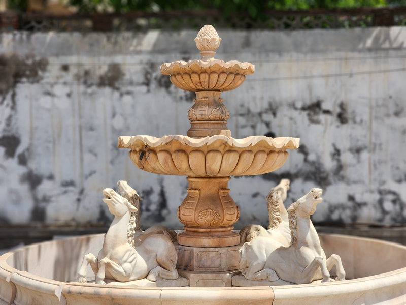 marble horse fountain (4)