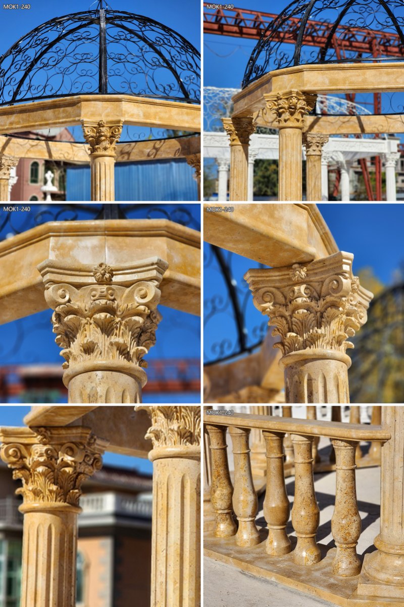 beige marble gazebo (6)