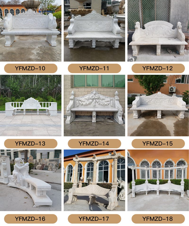 Marble Bench for garden 2