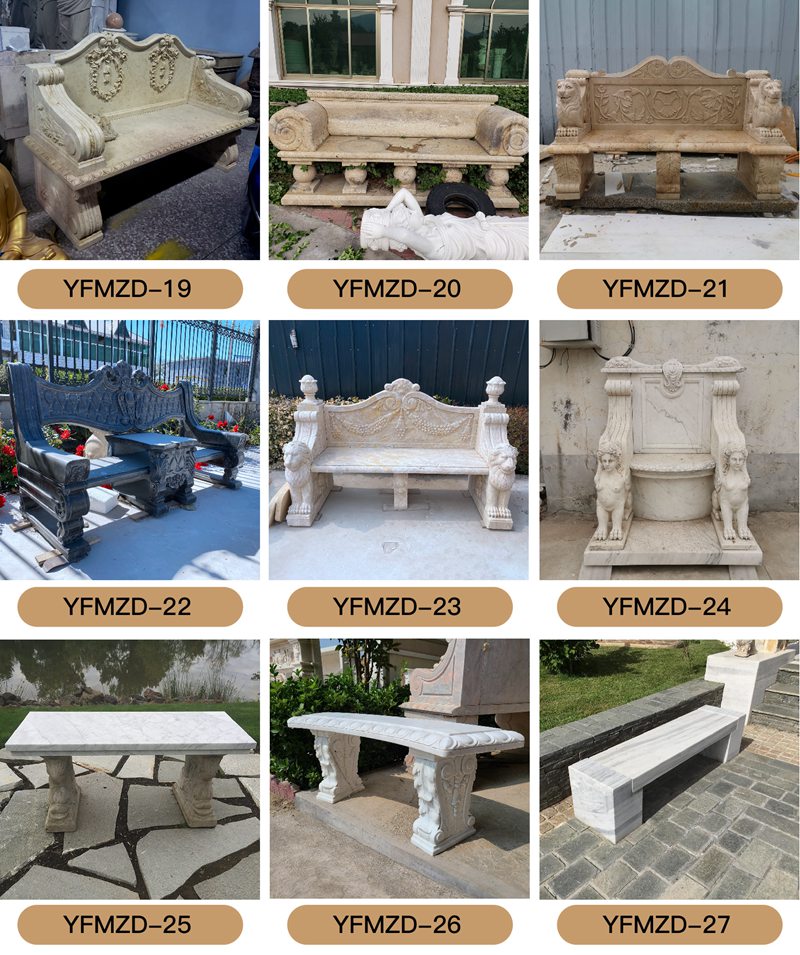 Marble Bench for garden 3