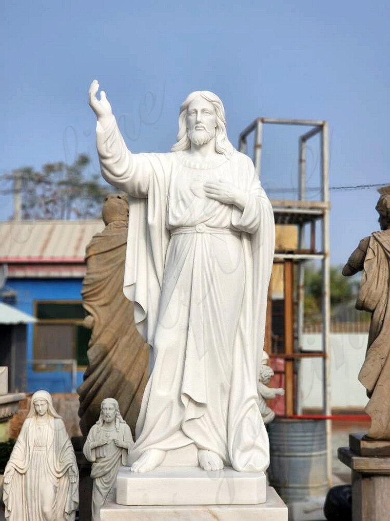 large Jesus statue