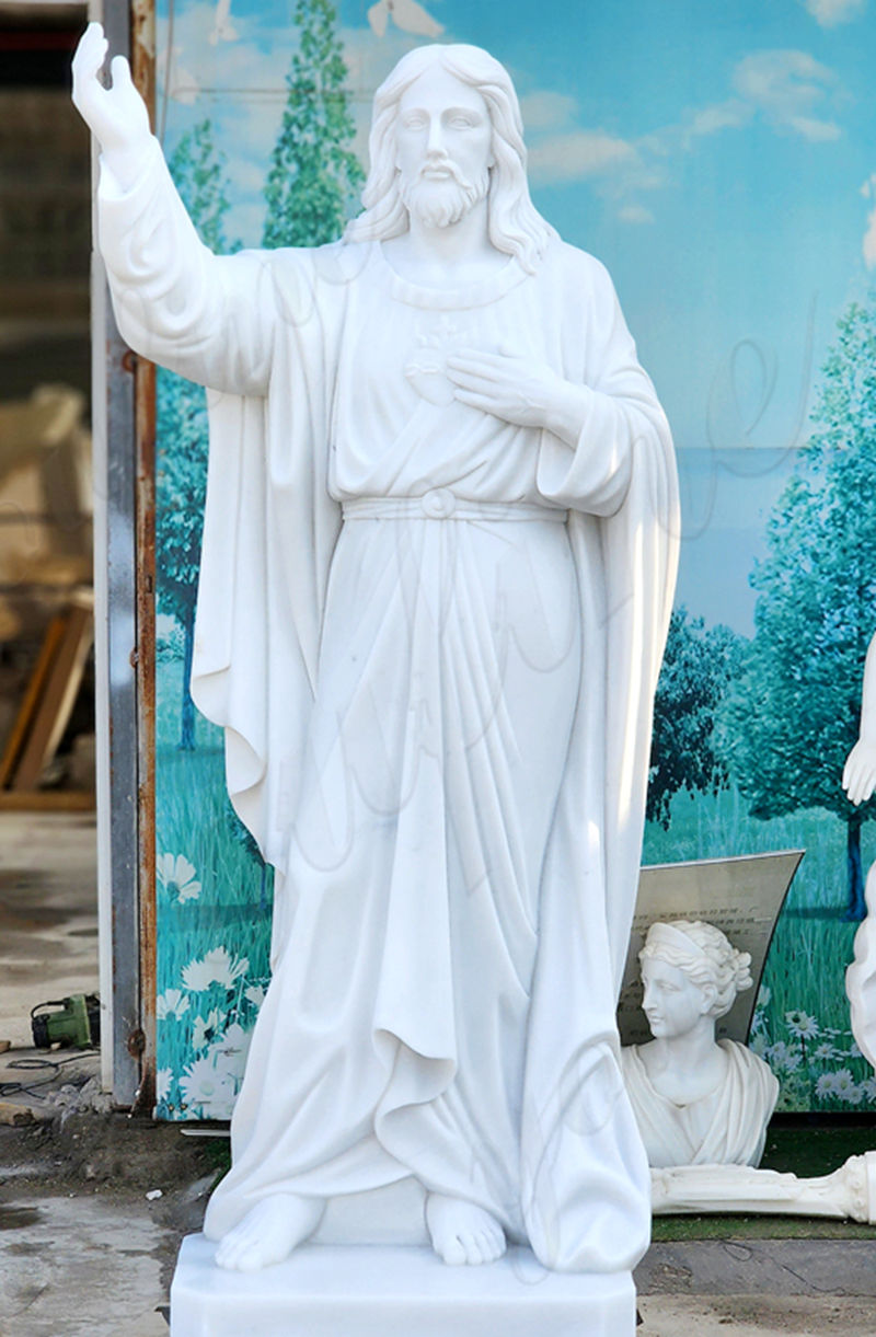 marble jesus statue