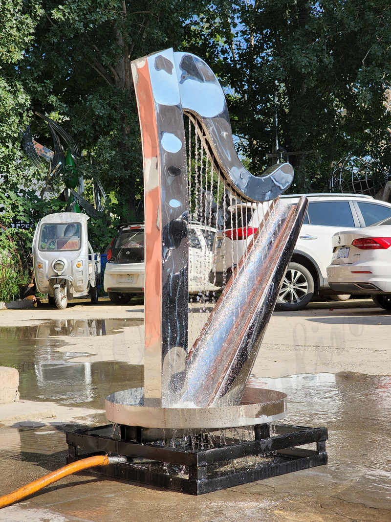 metal-water-fountain-