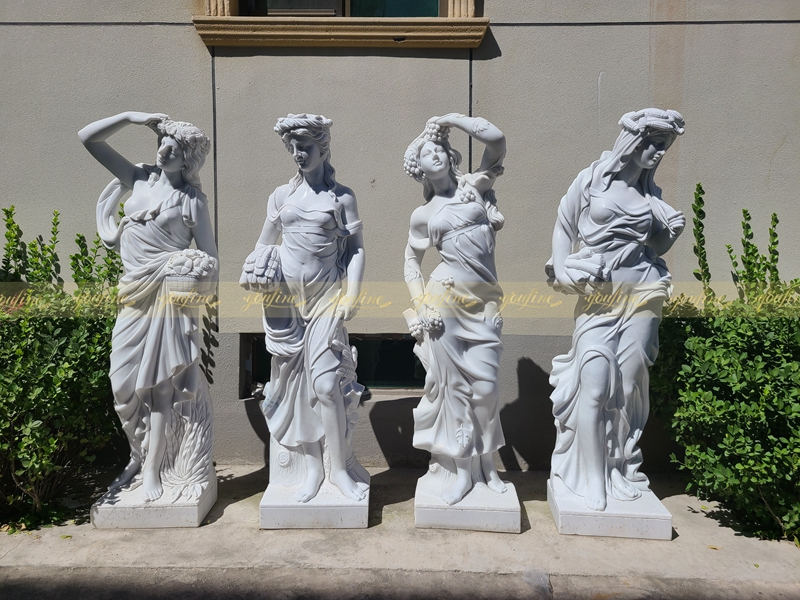 Four Seasons Marble Sculptures