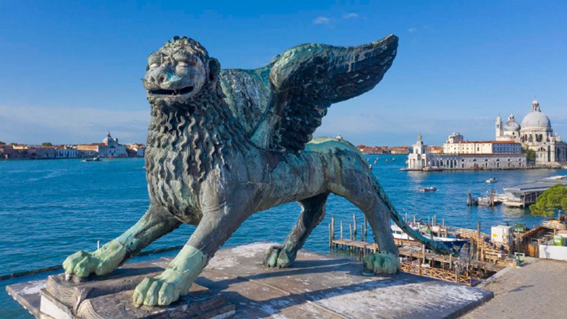 Venice  Winged Lion Statue 