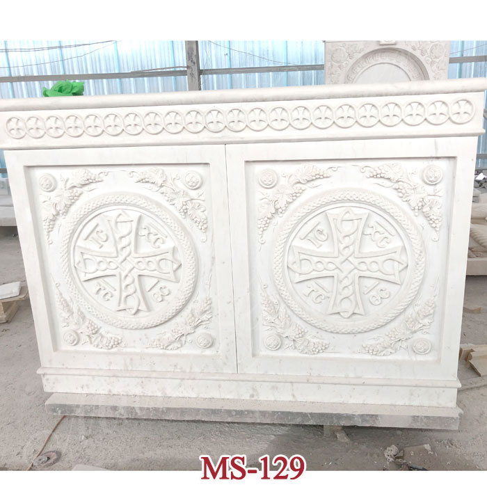 Catholic Church Marble Altars Table Church Altars Designs for Sale MS-129