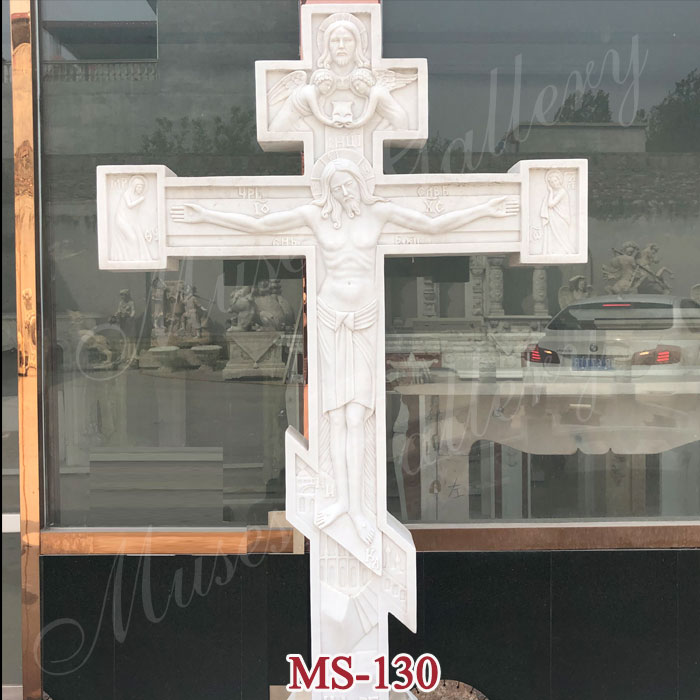 Crucifixes with Jesus Statue Catholic Religious Sculpture for Sale MS-130