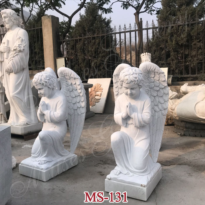 Kneeling Praying Angel Statues