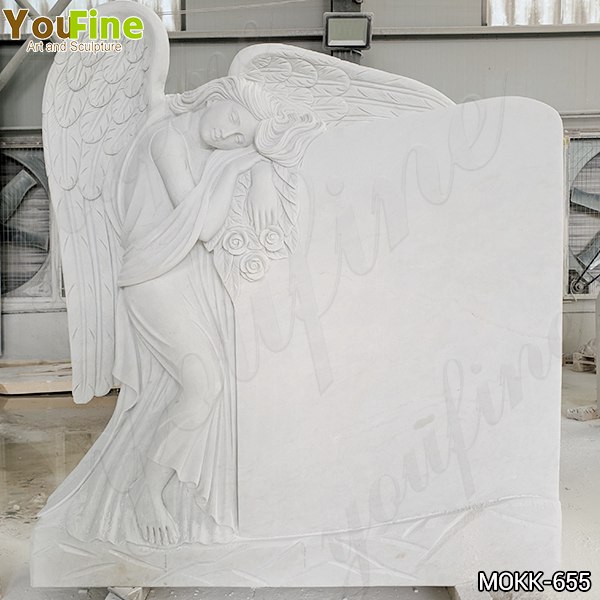 Marble Memorial Headstones China Supplier MOKK-655