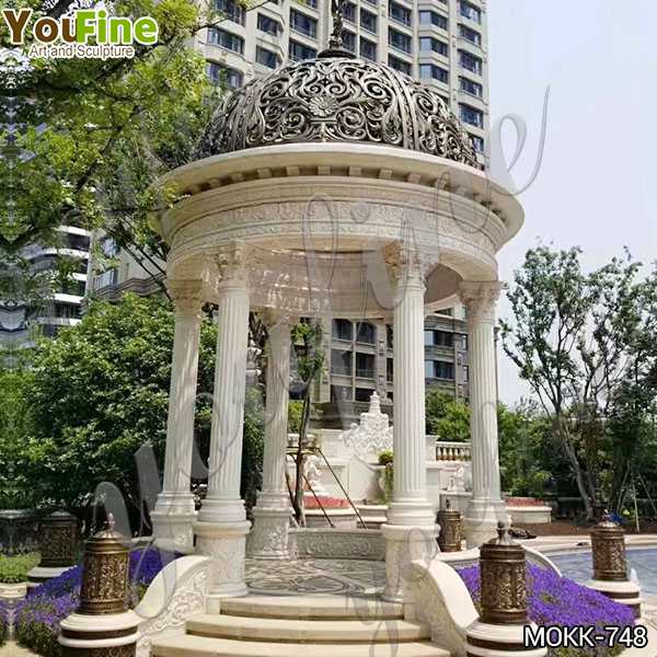 Customized White Marble Decoration Supplier MOKK-744