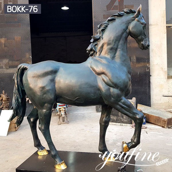 Life Size Antique Bronze Horse Statue